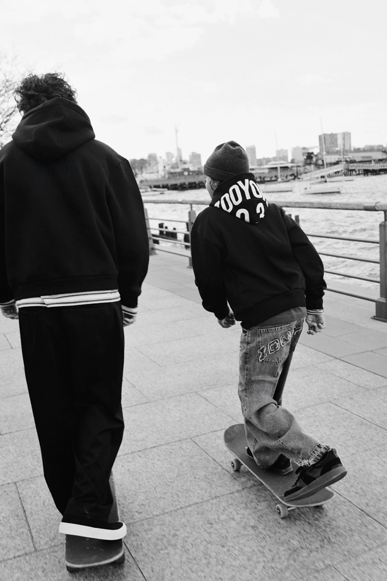 Джинсы в стиле скейтеров zoo york® x zara