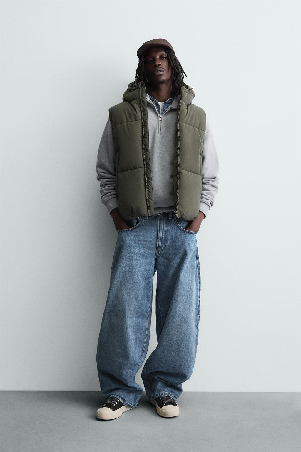 ПРОРЕЗИНЕННЫЙ СТЕГАНЫЙ ЖИЛЕТ