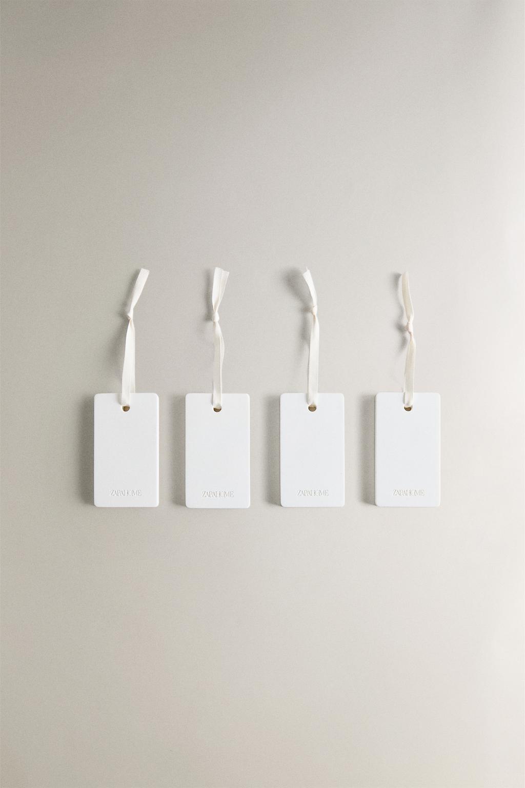 Набор ароматических брусков для шкафа absolute linen (набор из 4 штук)