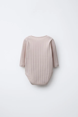 Dusty pink | 8501/547/676 - Zara Набор из пяти боди с цветочным принтом