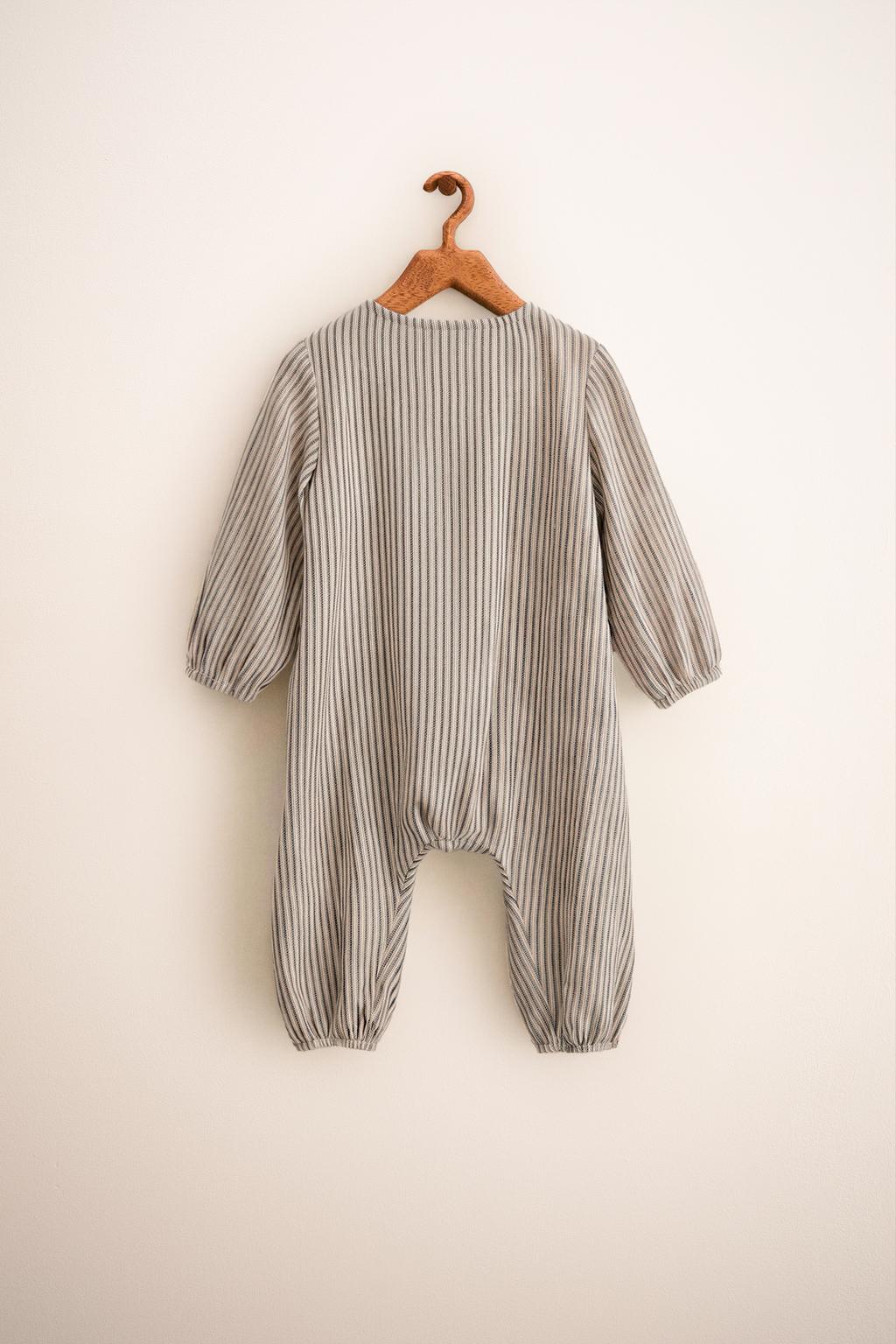 ZARA TIMELESS — ДЛИННЫЙ КОМБИНЕЗОН В ПОЛОСКУ