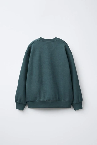 Комплект из толстовки и джоггеров с тисненым текстом- Заказать в России