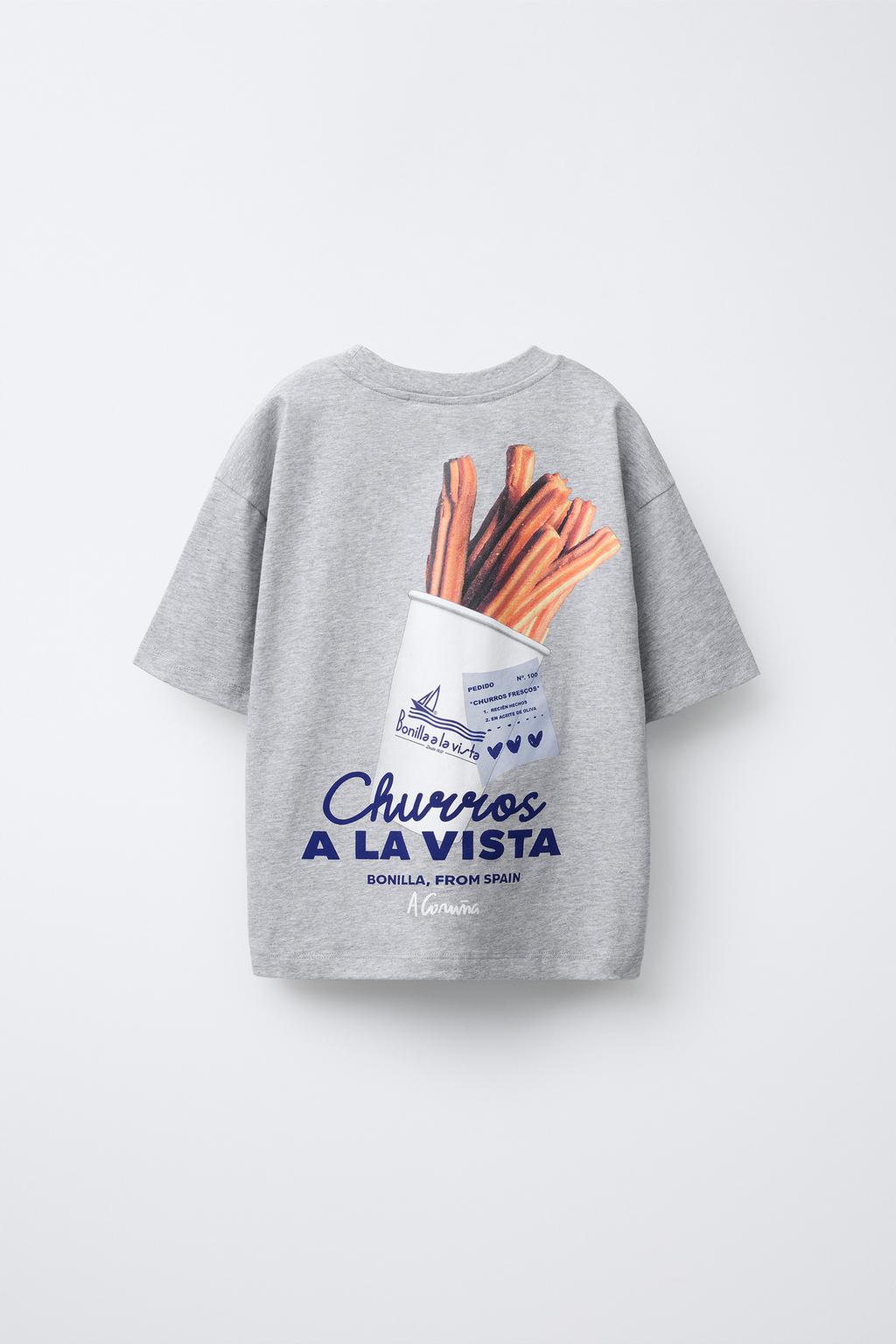 Футболка с принтом bonilla a la vista ® x zara