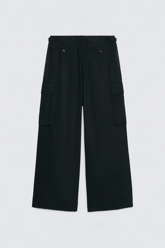Широкие брюки-джоггеры в стиле релакс из коллекции Zara «Soshiotsuki»