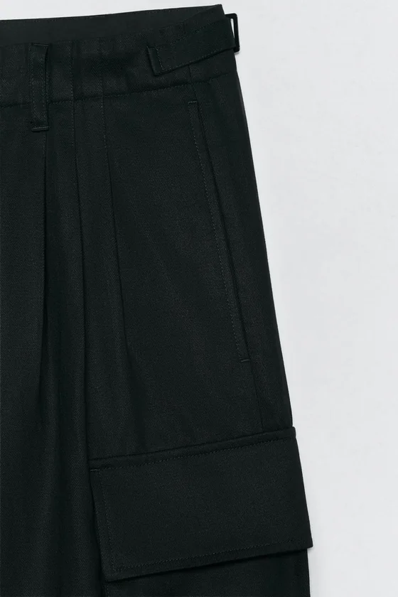 Широкие брюки-джоггеры в стиле релакс из коллекции Zara «Soshiotsuki»