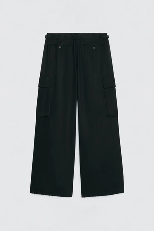 Широкие брюки-джоггеры в стиле релакс из коллекции SOSHIOTSUKI X ZARA- Заказать в России