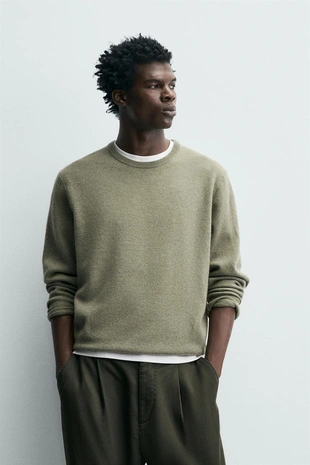 Свитер из шерсти и кашемира