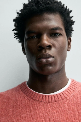 Свитер из смесовой шерсти- Заказать в России