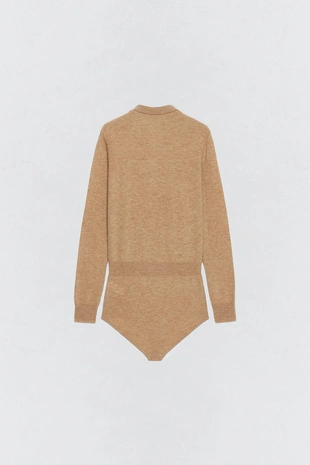 Водолазка-боди из шерсти SOSHIOTSUKI X ZARA- Заказать в России