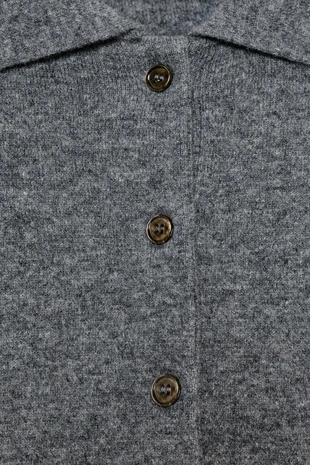 Поло из 95% шерсти, гладкая вязка- Заказать в России