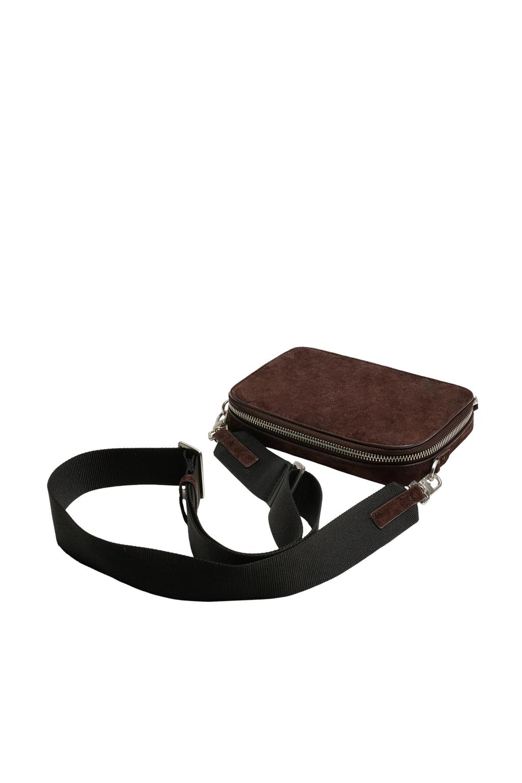 КОЖАНАЯ СУМКА С ПЛЕЧЕВЫМ РЕМНЕМ