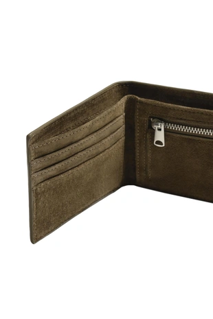 Кожаный кошелек- Заказать в России