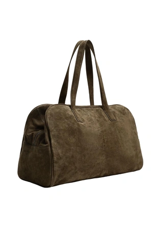 Кожаная дорожная сумка M- Заказать в России