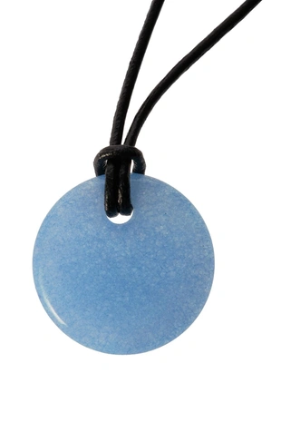 Ожерелье с кварцевым бусиной на шнурке- Заказать в России