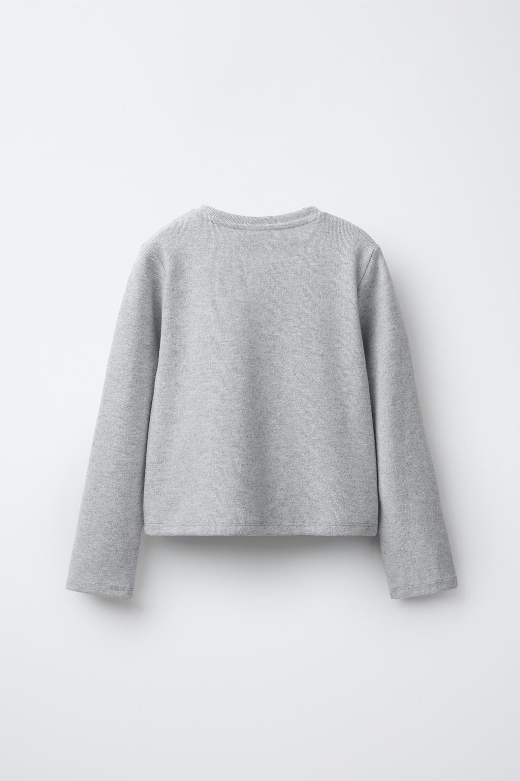 ЛОНГСЛИВ SOFT TOUCH С БАНТАМИ И БУСИНАМИ