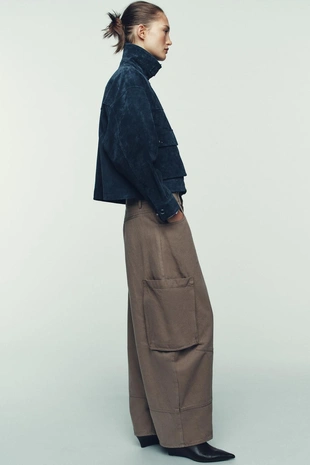 Бомбер из 100% кожи- Заказать в России