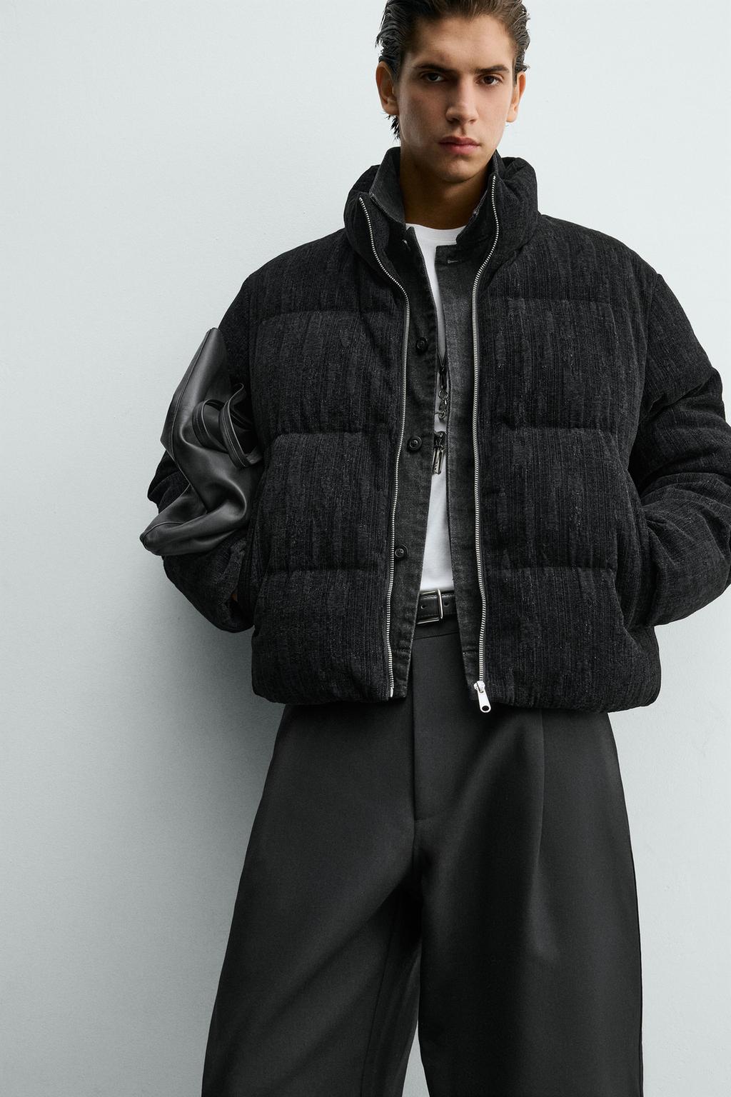 УКОРОЧЕННАЯ СТЕГАНАЯ КУРТКА