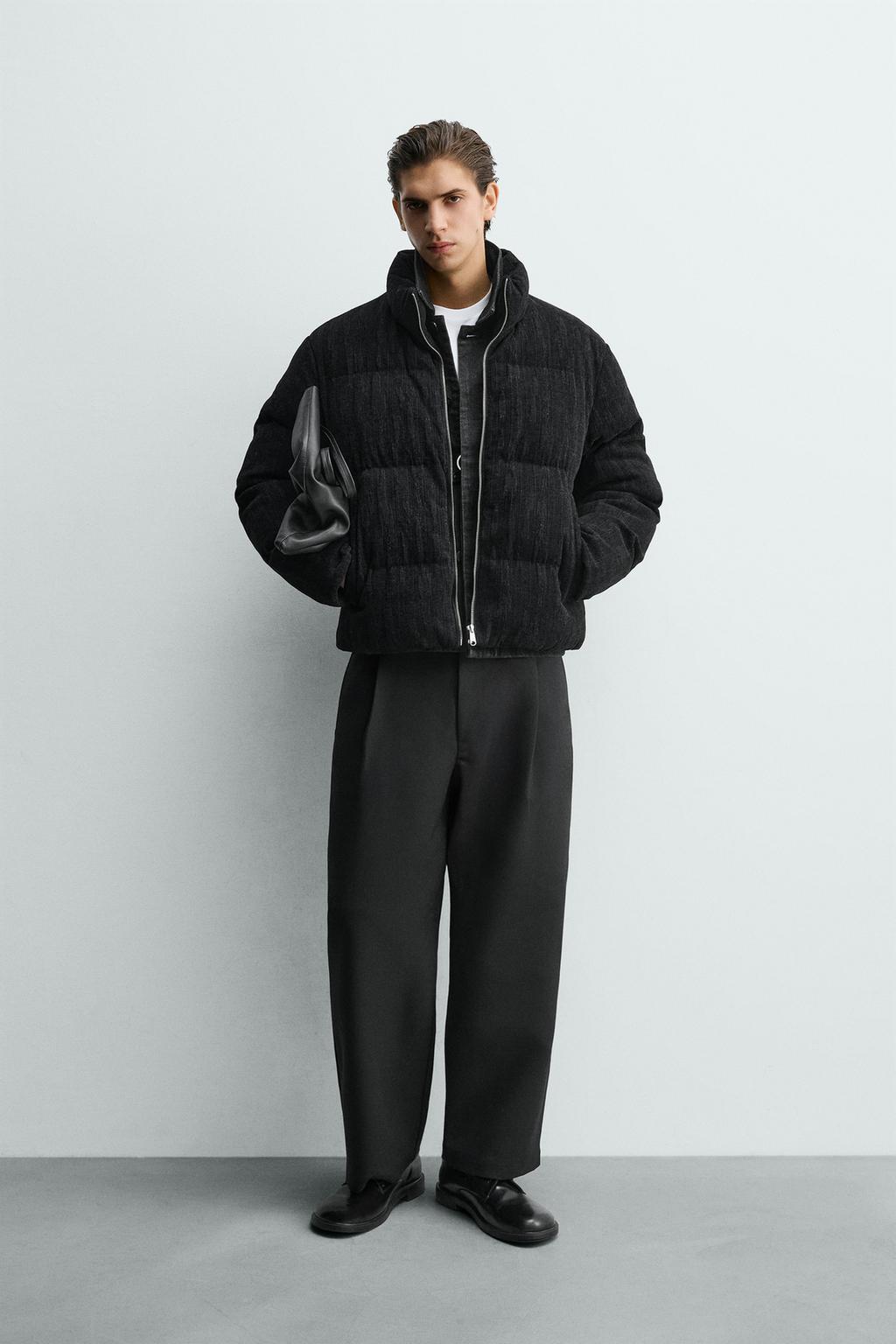 УКОРОЧЕННАЯ СТЕГАНАЯ КУРТКА