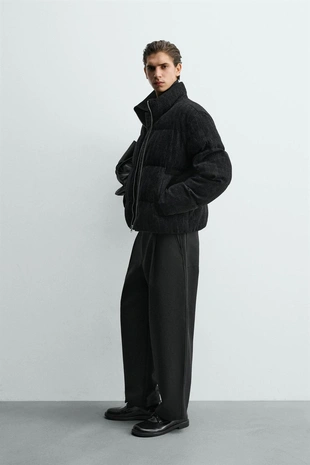 Укороченная стеганая куртка- Заказать в России