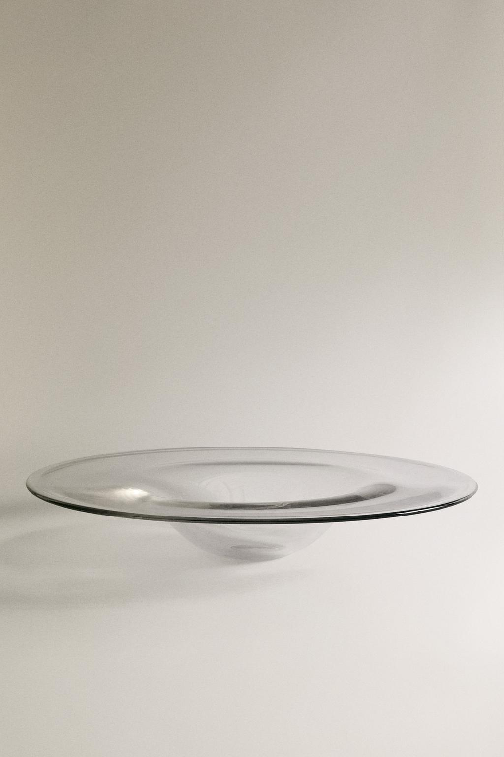 Центральное декоративное изделие из дутого стекла с центром x la granja