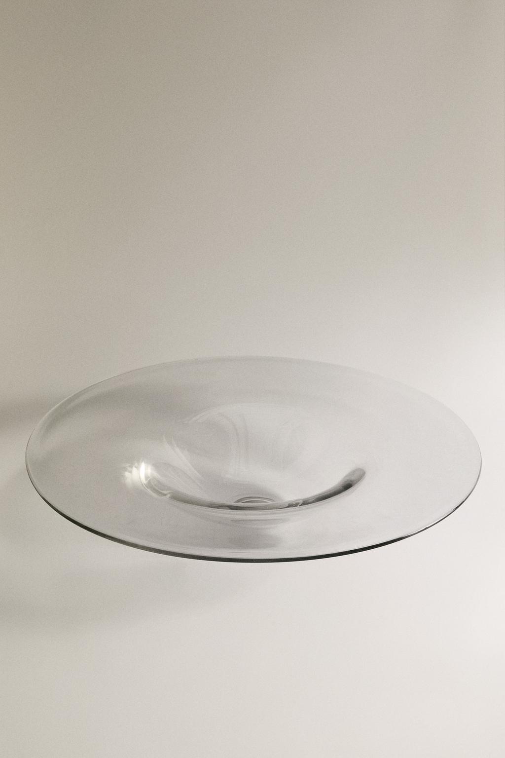 Центральное декоративное изделие из дутого стекла с центром x la granja