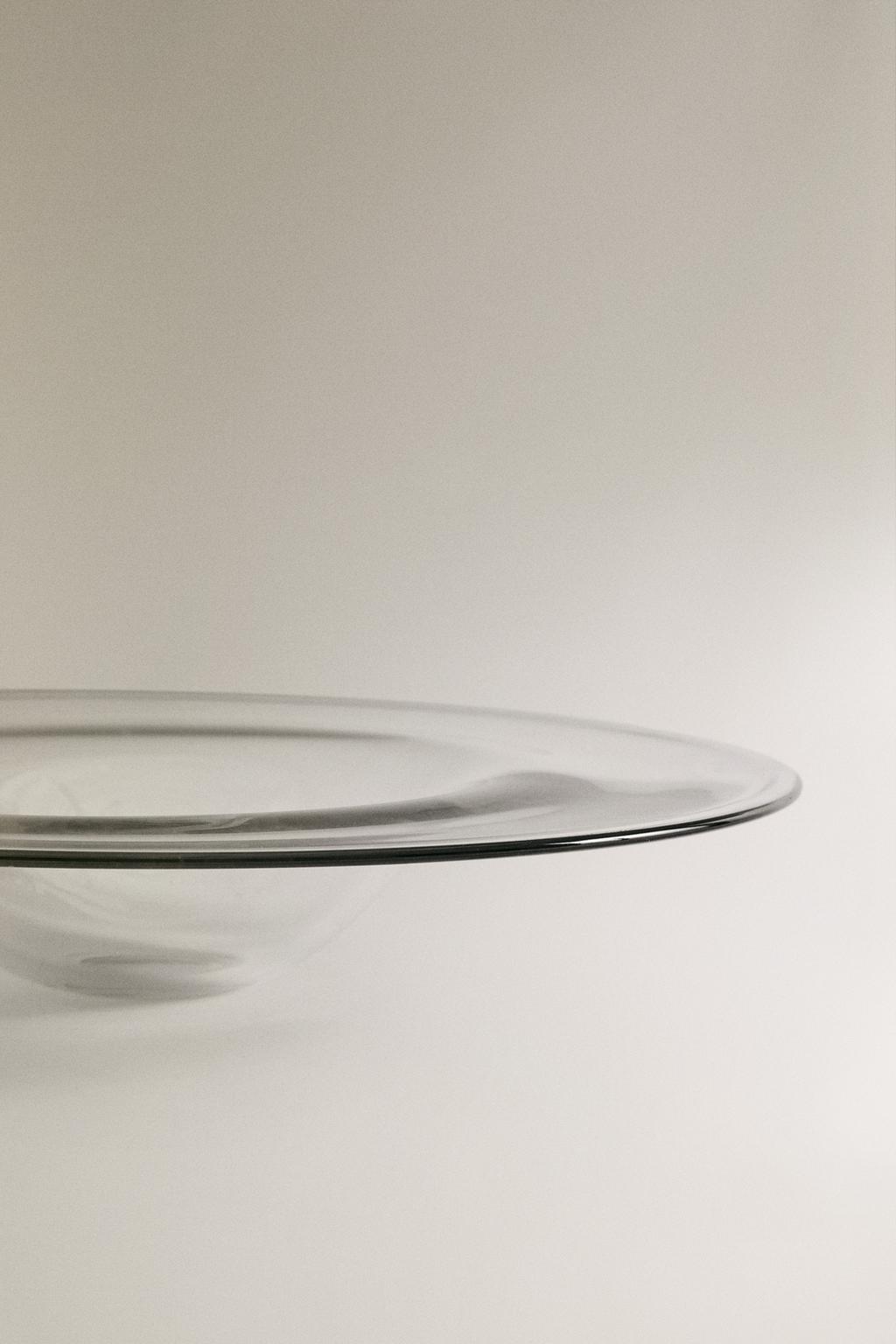 Центральное декоративное изделие из дутого стекла с центром x la granja