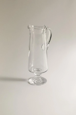 Ваза из продувного стекла с ручкой X LA GRANJA- Заказать в России