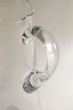 Ваза из продувного стекла с ручкой X LA GRANJA- Заказать в России