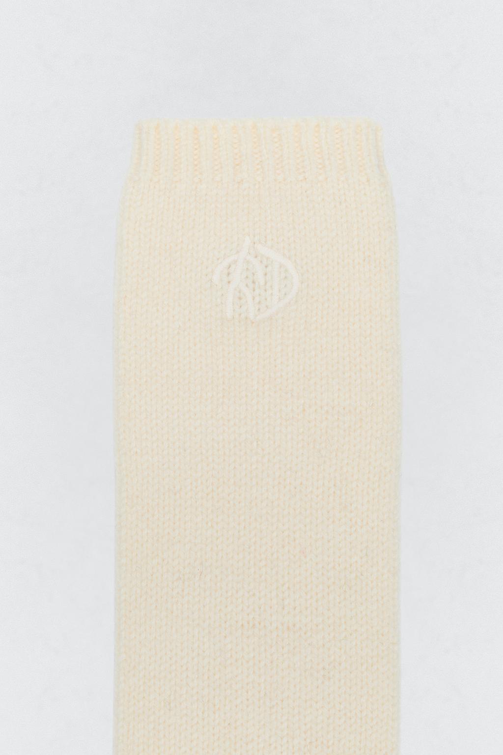 Длинные шерстяные носки soshiotsuki x zara