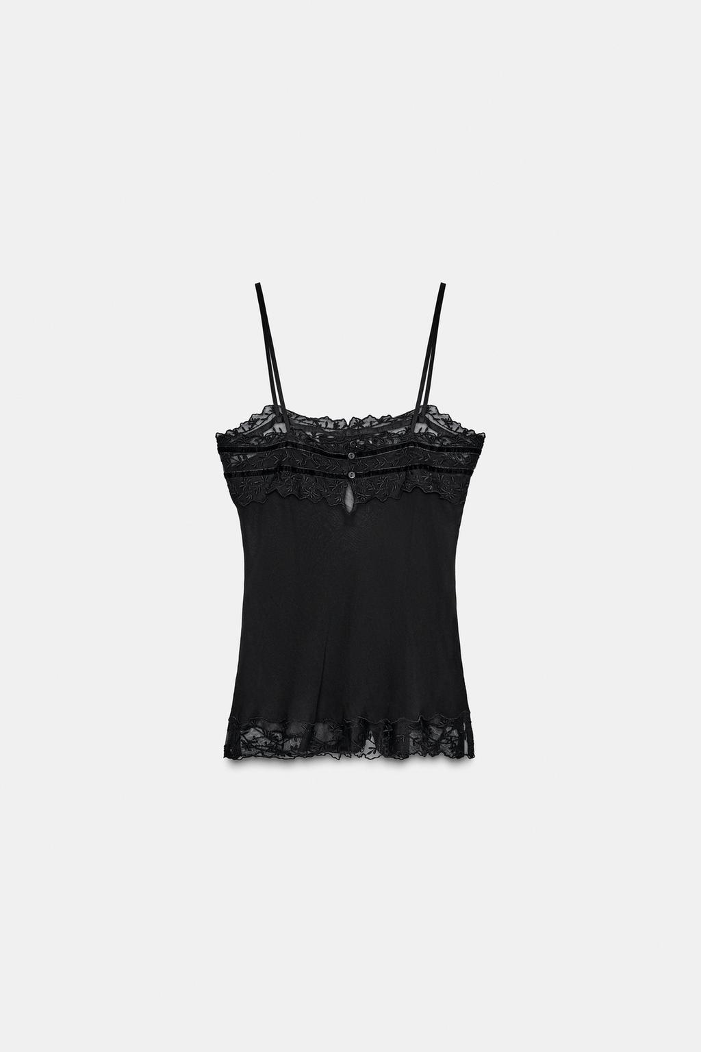 КОМБИНИРОВАННЫЙ ТОП ИЗ ЖОРЖЕТА С БАНТАМИ