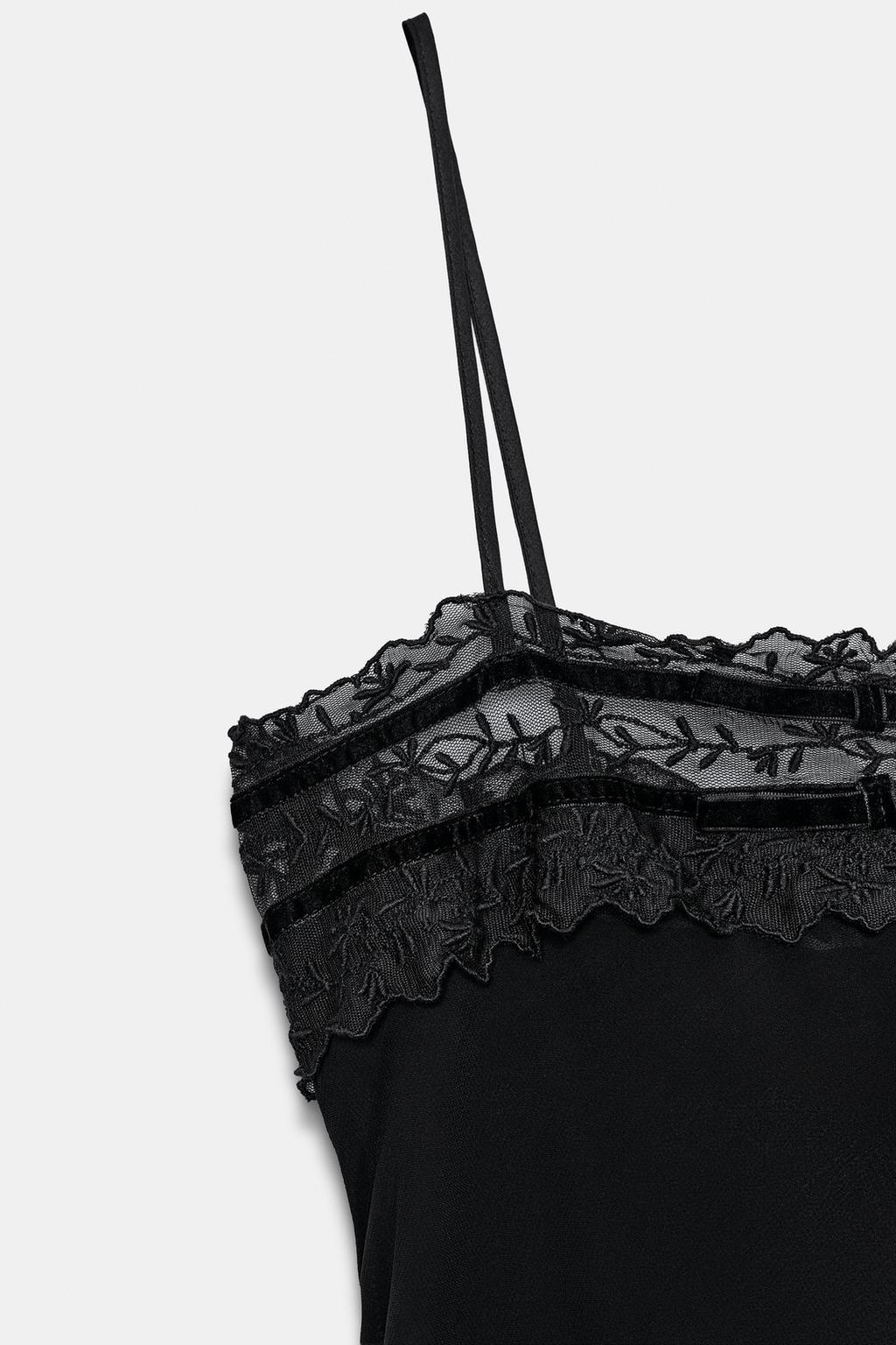 КОМБИНИРОВАННЫЙ ТОП ИЗ ЖОРЖЕТА С БАНТАМИ