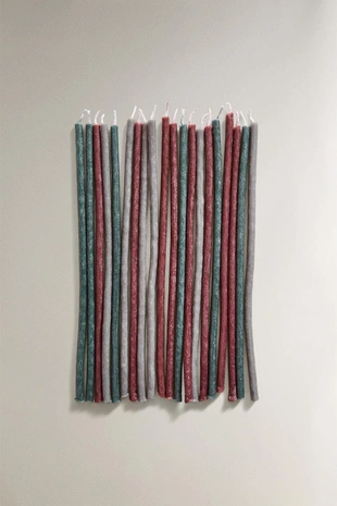 Набор из 20 длинных ароматизированных свечей с базиликовым ароматом- Заказать в России