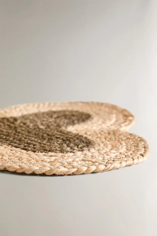 Коврик для питомца из джута в форме кости- Заказать в России