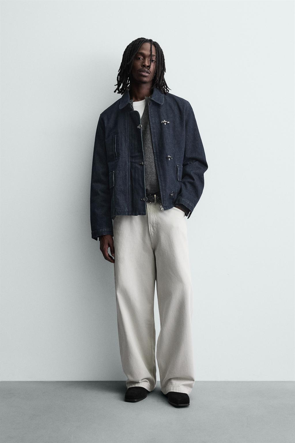 ДЖИНСОВАЯ КУРТКА С ТОГГЛАМИ