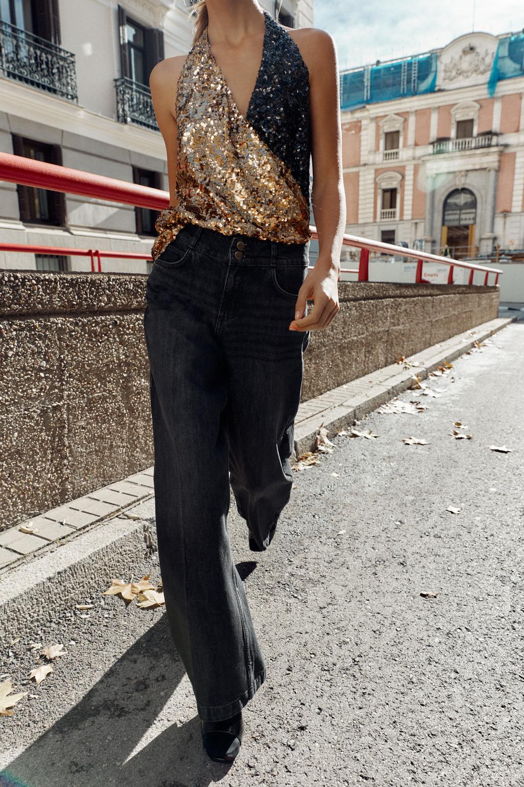 ДЖИНСЫ Z1975 WIDE LEG С ВЫСОКОЙ ПОСАДКОЙ