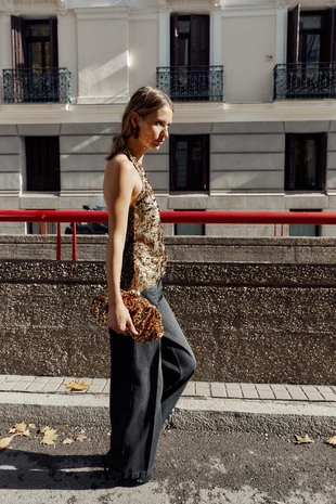 Джинсы Z1975 WIDE LEG с высокой посадкой- Заказать в России