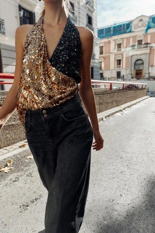 Джинсы Z1975 WIDE LEG с высокой посадкой- Заказать в России