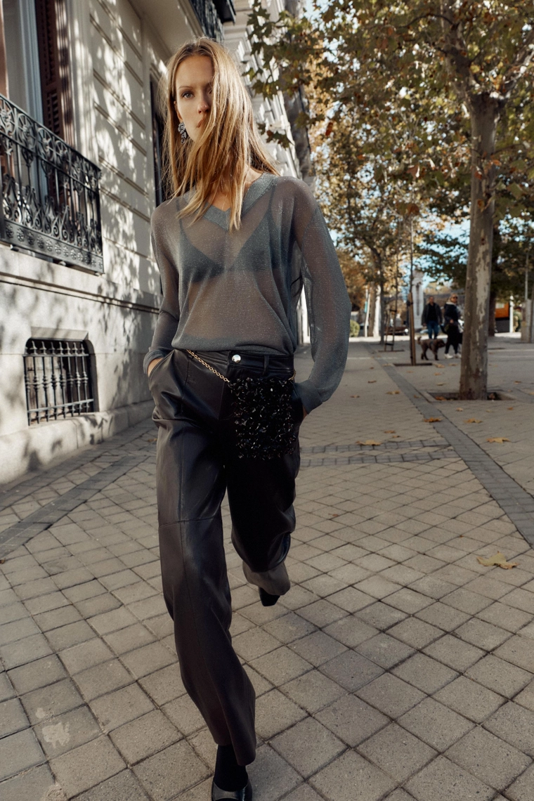 Оверсайзер из металлической нити