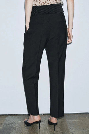 Брюки с поясом-бантом — ZW COLLECTION LIMITED EDITION- Заказать в России