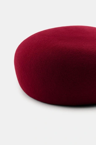 Шапка-бини из 100% шерсти- Заказать в России