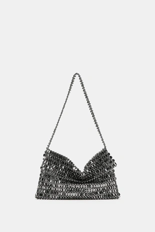 Сумка с плечевым ремнем и аппликациями- Заказать в России