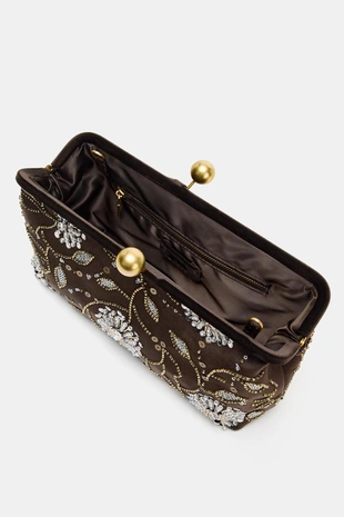 Клатч с декоративными деталями- Заказать в России
