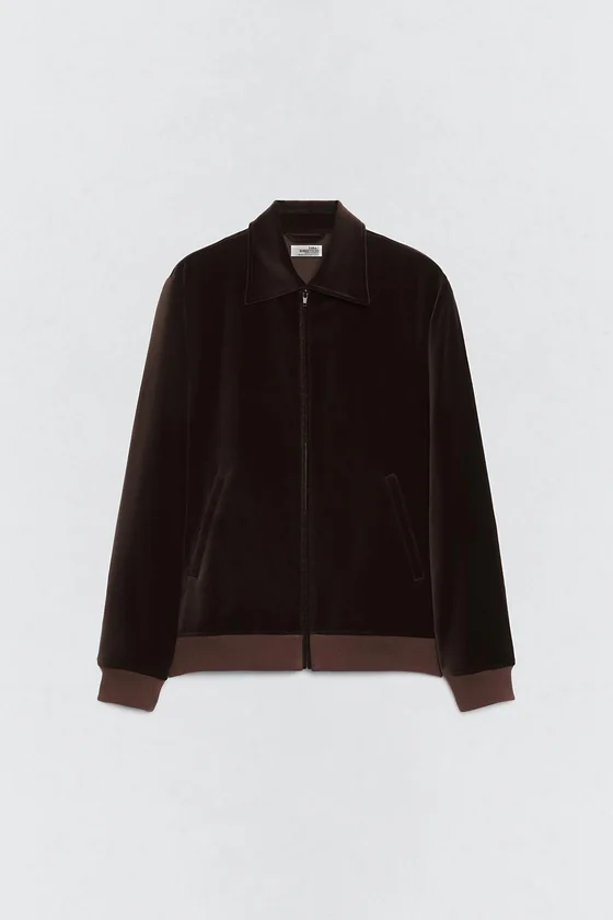 Куртка из вельвета с регулярной посадкой Zara «Soshiotsuki»