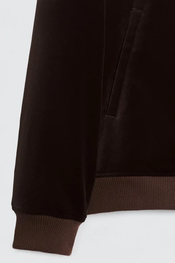Куртка из вельвета с регулярной посадкой Zara «Soshiotsuki»