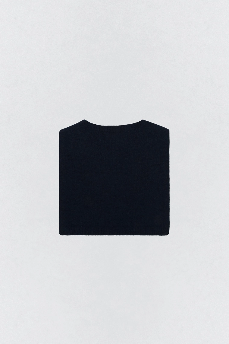 Вязанный снуд из шерсти soshiotsuki x zara