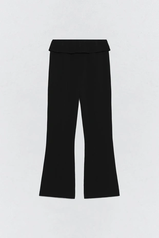 Брюки с отворотами на поясе SOSHIOTSUKI X ZARA- Заказать в России