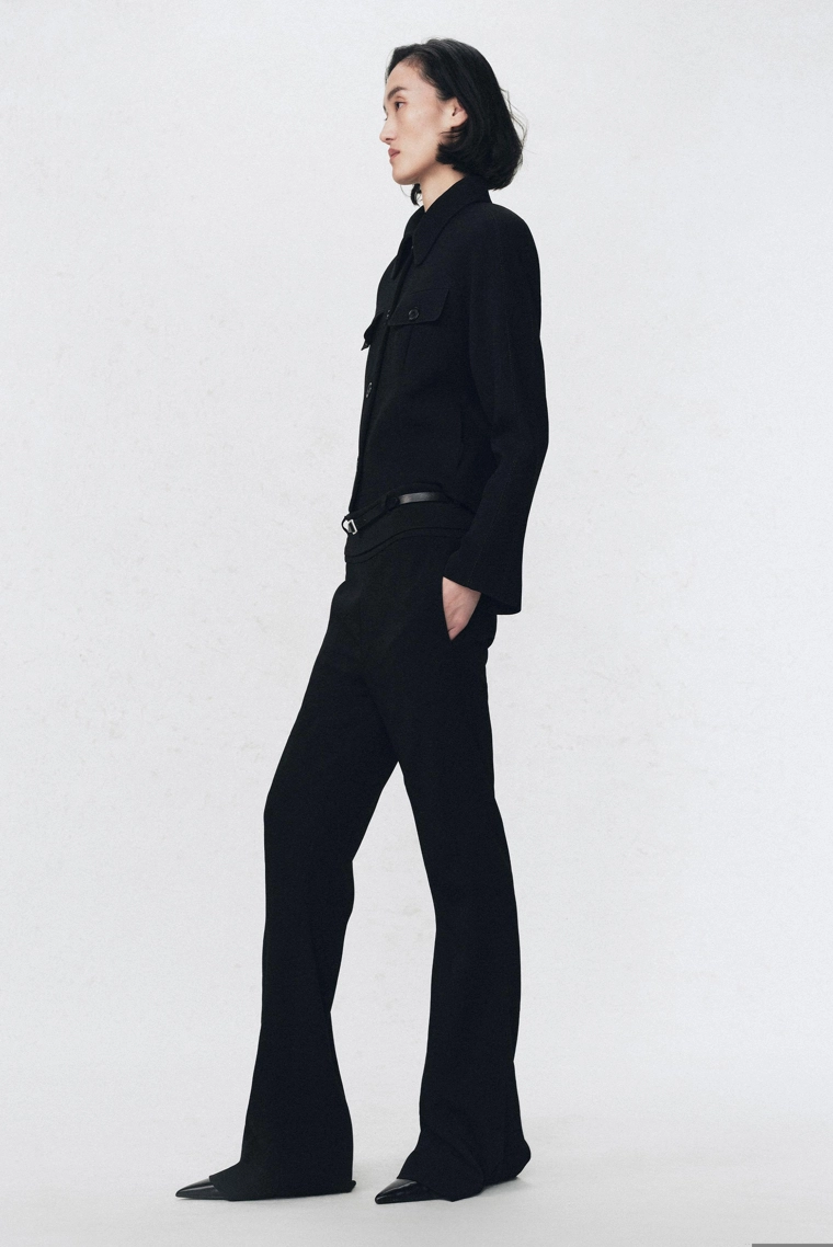 Брюки с завышенной талией soshiotsuki x zara