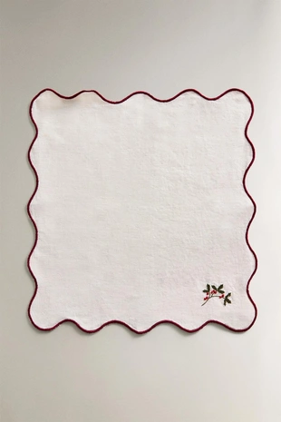 Набор рождественских гостевых полотенец (набор из 2)- Заказать в России