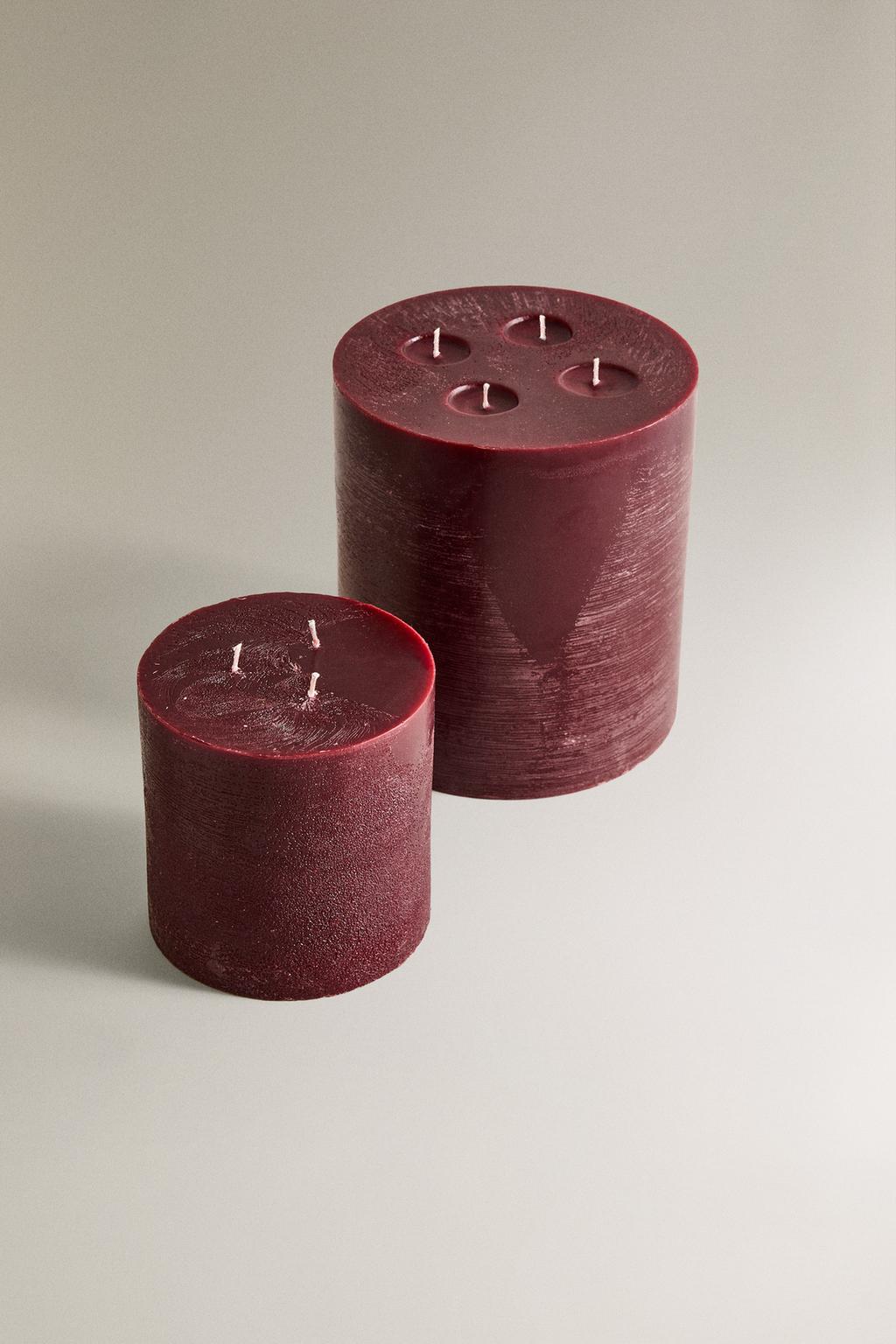 Большая декоративная свеча