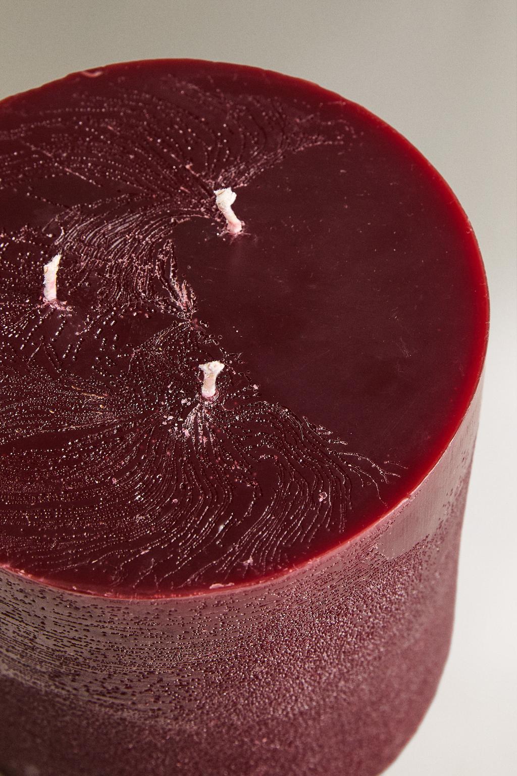 Большая декоративная свеча